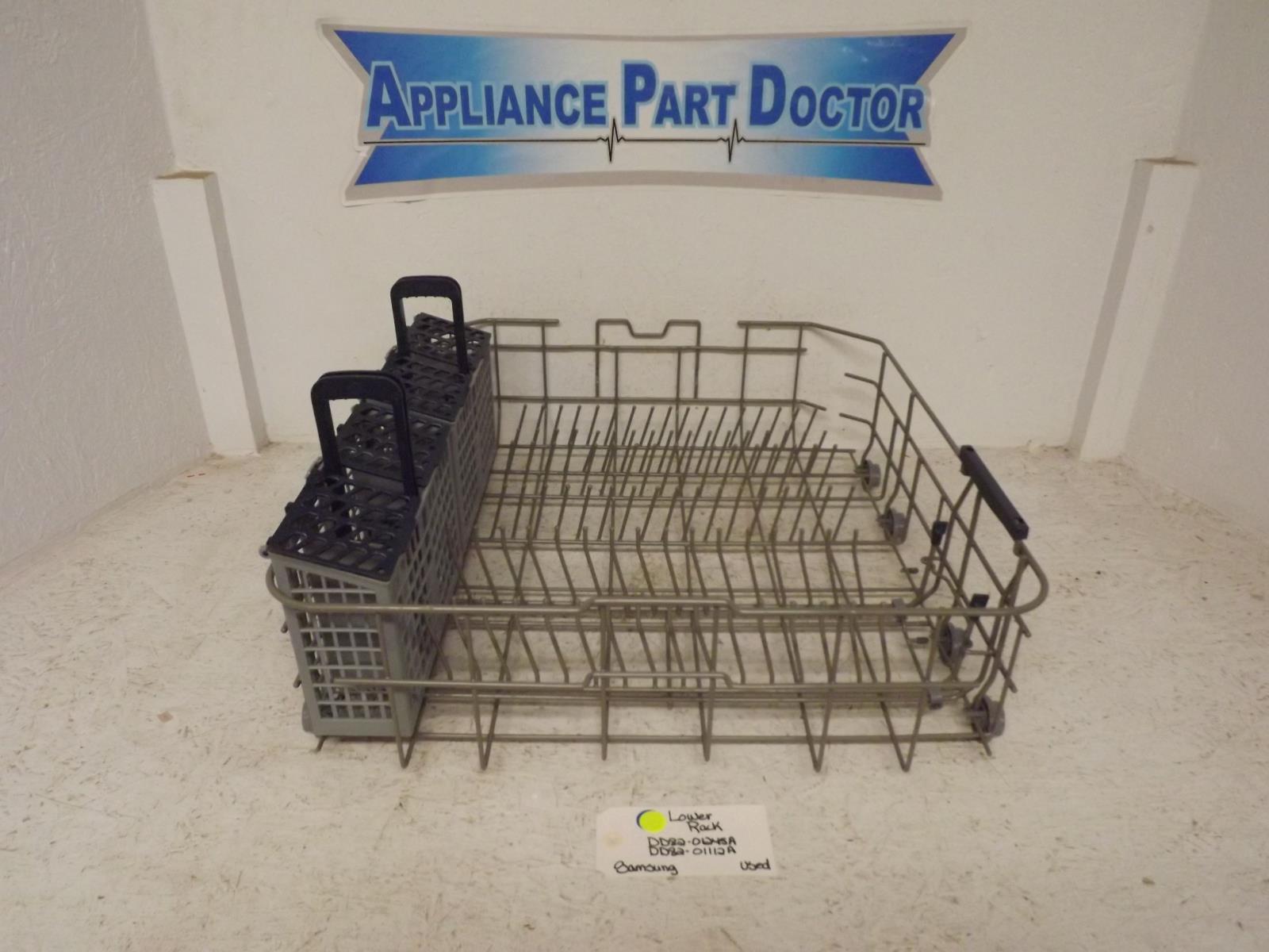 Samsung Dishwasher DD82-01245A DD82-01112A Lower Rack Used Samsung Dishwasher DD82-01245A DD82-01112A Lower Rack Used